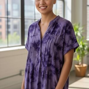 Vibrant Purple Women's Blouse